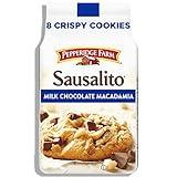 Pepperidge Farm Sausalito Crispy Milk Chocolate Macadamia Nut Cookies, 7.2 OZ Bag (8 Cookies)