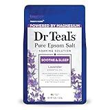 Dr Teal's Epsom Salt Soaking Solution, Soothe & Sleep, Lavender, 3lbs