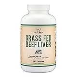 Beef Liver Capsules (1,000mg of Grass Fed, Desiccated Beef Liver per Serving, 180 Capsules, 3 Month Supply) Beef Liver Supplement for Digestion, Immune Health, Energy, and Wellness by Double Wood