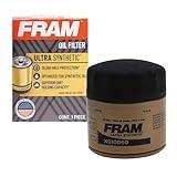 FRAM Ultra Synthetic XG10060 20K Mile Change Automotive Replacement Engine Oil Filter for Synthetic Oil Changes, Premium Vehicle Engine Protection Oil Filter for Select Vehicle Model Years
