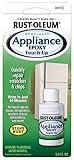 Rust-Oleum 203000 .6-Ounce Specialty Brush Bottle Appliance Touch Up, White, (Pack of 1)