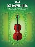 101 Movie Hits for Cello Sheet Music Songbook | Instrumental Folio for All Levels | Includes My Heart Will Go On, Mission Impossible, Eye of the Tiger, and More