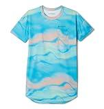 Columbia Youth Girls Fork Stream Dress, Aquamarine Undercurrent, Medium