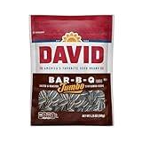 DAVID Seeds Roasted & Salted Bar-B-Q Jumbo Sunflower Seeds, Keto Friendly, 5.25 oz