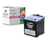 JANMORE Ink Cartridge Replacement for HP 701 (Black)