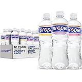 Propel Immune Support with Vitamin C + Zinc, 3 Flavor Variety Pack, 16 Fl Oz (Pack of 12)