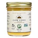 The Ghee Co, Grass fed Ghee, 8 oz, Non GMO,Kosher and Halal, Paleo & Keto friendly, Lactose & Casein Free, Made homestyle, Glass jar