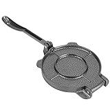Generic Tortilla Press Maker, 6.5in Heavy Duty Aluminium Alloy Corn Tortillas Foldable Roti Maker Machine for Making Corn Flour Tortilla, Flatbread, Biscuits and Pie Crust (Grey), Genericuvd9yrta21