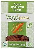 Veggipasta Organic Red Lentil Penne Pasta, 8 OZ