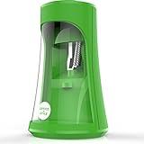 Fully Automatic Electronic Pencil Sharpener with Auto Stop Safety Feature for Home, Office or Classroom, Green- by Office Style (A1SHARPENERGRN)