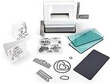 Sizzix Sidekick Starter Kit 661770 Portable Manual Die Cutting & Embossing Machine for Arts & Crafts, Scrapbooking & Cardmaking, 6.35 cm Opening, 2.5" Opening, White