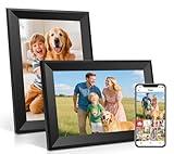 Uhale Digital Picture Frame 10.1 Inch HD WiFi Digital Photo Frame 1280x800 IPS Touch Screen with 16GB Storage,Digital Frame Send Photos and Videos via Free apps-Women Men Anniversary Birthday Gifts