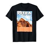 Petra Archaeological Site Jordan For Adventure Travel T-Shirt
