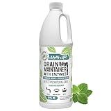 Mighty Mint Drain Maintainer with Enzymes – Drain Cleaner Controls Bad Smells and Prevents Buildup for Drains, Grease Traps, Septic, 32oz