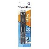 Paper Mate Inkjoy Gel Pens, Medium Point, 2-Pack, Black (1951634)