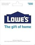 Lowe's $200 Gift Card