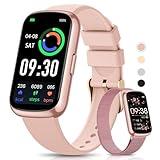 Fitness Tracker- Smart Watches for Women Men with 24/7 Heart Rate Monitor Blood Oxygen Sleep Tracker, Waterproof Fitness Watch, Activity Smartwatch for Android iPhone, Calorie Distance Pedometer, Gift