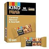 KIND Minis, Caramel Almond & Sea Salt, 0.7 Ounce (Pack of 10)