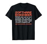 Software-Engineer Developer Definition Programming T-Shirt