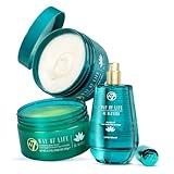 W7 Way of Life Body Gift Set - Nourishing Body Butter, Scrub & Oil - Lotus & White Tea Scent