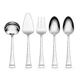 LENOX Portola 5-Piece Hostess Set, 5 Count, Metallic