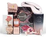 Charmed By Beauty Birthday Bath Gift Box for Women, Mom, Daughter, Sister, 21st 30th 40th 50th 60th Birthday, Christmas, Anniversary, Valentines Day, Self-Care, Relaxing Spa and Bridesmaid Gift.