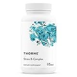 THORNE Stress B-Complex - Vitamins B2, B6, B12, and Folate in Highly-Absorbable and Active Forms - Extra Vitamin B5 for Adrenal Support, Stress Management and Immune Function* - 60 Capsules