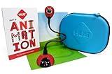 HUE Animation Studio: Complete Stop Motion Kit (Camera, Software, Book) for Windows/macOS (Red) with Carry Case