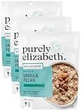 purely elizabeth Oat Pouch Collagen Vanilla Pecan, 8 Ounce (Pack of 3)