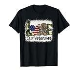 Love Our Veterans US Military Veteran Day Mens Womens T-Shirt