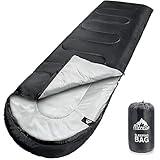 MEREZA Sleeping Bags XL for Adults Mens Large Wide Sleeping Bag for Camping & Backpacking Big and Tall Sleeping Bags for Women 4 Season Warm & Cool Weather with Compression Sack 20-32°F