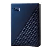 WD 5TB My Passport for Mac, Navy, Portable External Hard Drive with backup software and password protection, USB 3.1/USB 3.0 compatible - WDBA2F0050BBL-WESN