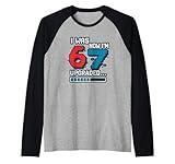 I was 6 Now I’m 7 Gamer Meme Shirt Gen Z Alpha Pixel Video Raglan Baseball Tee