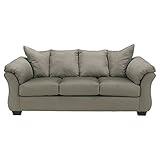 Signature Design by Ashley Darcy Casual Plush Sofa, Grayish Brown