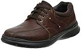 Clarks Men's Cotrell Walk Oxford, Tobacco Oily Leather, 10 Wide