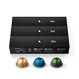 Nespresso Capsules Vertuo, Variety Pack, Medium and Dark Roast Coffee, 30 Count Coffee Pods, Brews 7.8 oz.