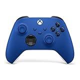 Microsoft Xbox Wireless Controller Shock Blue - Wireless & Bluetooth Connectivity - New Hybrid D-pad - New Share Button - Featuring Textured Grip - Easily Pair & Switch Between Devices