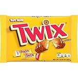 TWIX Fun Size Caramel Cookie Chocolate Candy Bars - 10.83 oz Bulk Candy Bag