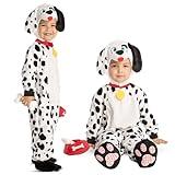 Spooktacular Creations Halloween Baby Dalmatian Puppy Costume for Toddler, Kids Dog Costume Halloween Trick or Treat Party (Small (5-7 yrs))