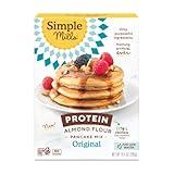 Simple Mills Just Add Water Almond Flour Pancake Mix, Original Protein - Gluten Free, Plant Based, Paleo Friendly, Breakfast, 10.4 Ounce (Pack of 1)