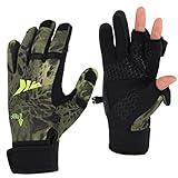 KastKing Mountain Mist Fishing Gloves – Cold Winter Weather Fishing Gloves – Fishing Gloves for Men and Women – Ideal as Ice Fishing, Photography, or Hunting Gloves