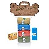 Greenbone BioBase Pet Poop Bags - 4 Rolls, 48 Bags - 13 Inch x 9 Inch