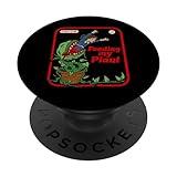 Feeding My Plant Occult Horror Goth VIntage Childgame PopSockets Adhesive PopGrip