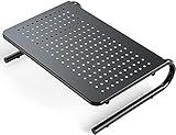 Monitor Stand Riser, Monitor Riser, Laptop Stand for Desk, Laptop Riser, Desk Organizer for Monitor, Laptop Shelf w/Vented for Screen, Computer Stand for Laptop, PC, Printer, for Home & Office
