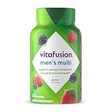 Vitafusion Adult Gummy Vitamins for Men, Berry Flavored Daily Multivitamins for Men with Vitamins A, C, D, E, B6 and B12, America’s Number 1 Gummy Vitamin Brand, 60 Day Supply, 120 Count