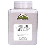 Himalayan Chef Kosher Sea Salt – Full Flavor, No Additives, unrefined and Less Sodium - Natural and Organic - 5 Pound Plastic Jar, Kosher & Non GMO Certified