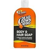 Dead Down Wind Body & Hair Soap, 16 oz Bottle, Unscented, Soap for Odors, Hunting Accessories, Gentle Body Wash & Shampoo for Hunting, Safe for Sensitive Skin (Packaging May Vary)