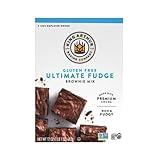 King Arthur Gluten Free Fudge Brownie Mix: Rich, Chocolatey Dessert for Celiac and Non-GMO Diets - Certified Kosher Baking Mix, Easy to Prepare, 17 oz Box for Delicious Homemade Brownies