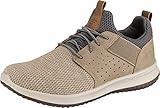 Skechers Men's Classic Fit-Delson-Camden Sneaker, Taupe, 11.5