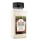 Unpretentious Bacon Powder, 8 oz, Versatile Seasoning, Meaty & Savory, Bacon Flavoring